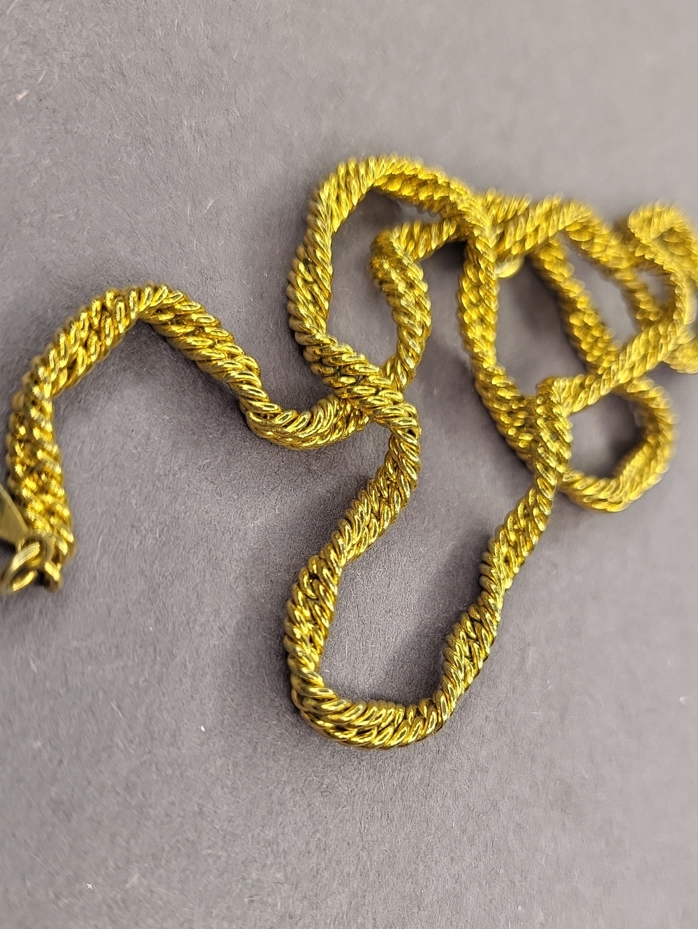 Gold-Tone Rope Chain Necklace - Women Jewelry